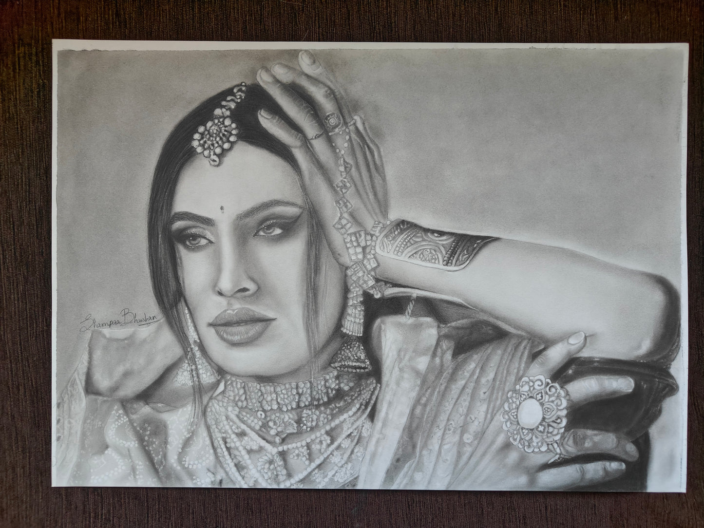 Sushant Divkigar aka Rani Kohinoor - Fan Art - Sold 🔴