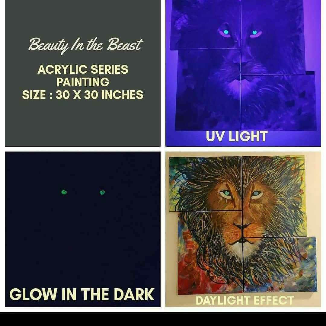Glowing Lion - Sold🔴