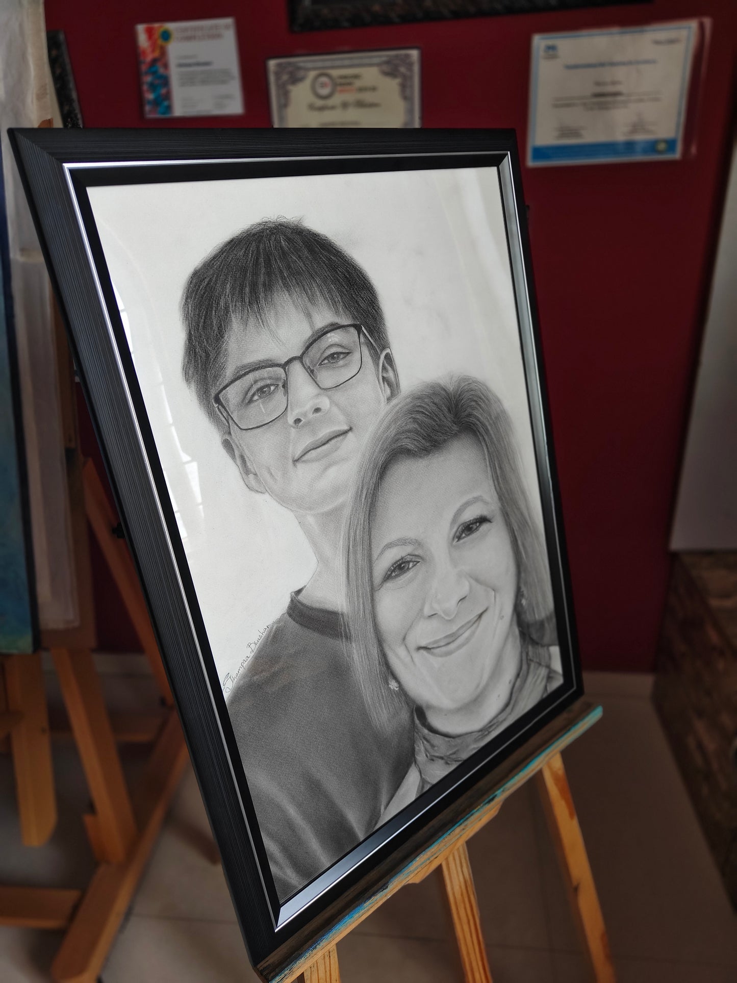 Mother Son - Commission work - Australia Sold 🔴