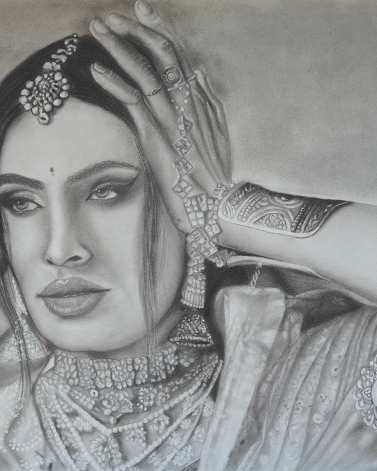 Sushant Divkigar aka Rani Kohinoor - Fan Art - Sold  🔴