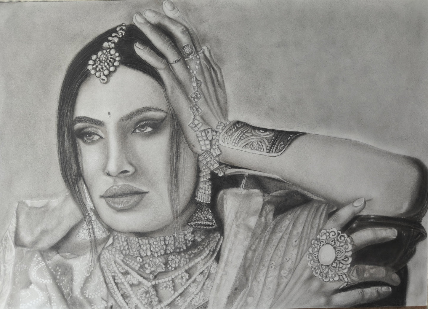 Sushant Divkigar aka Rani Kohinoor - Fan Art - Sold  🔴
