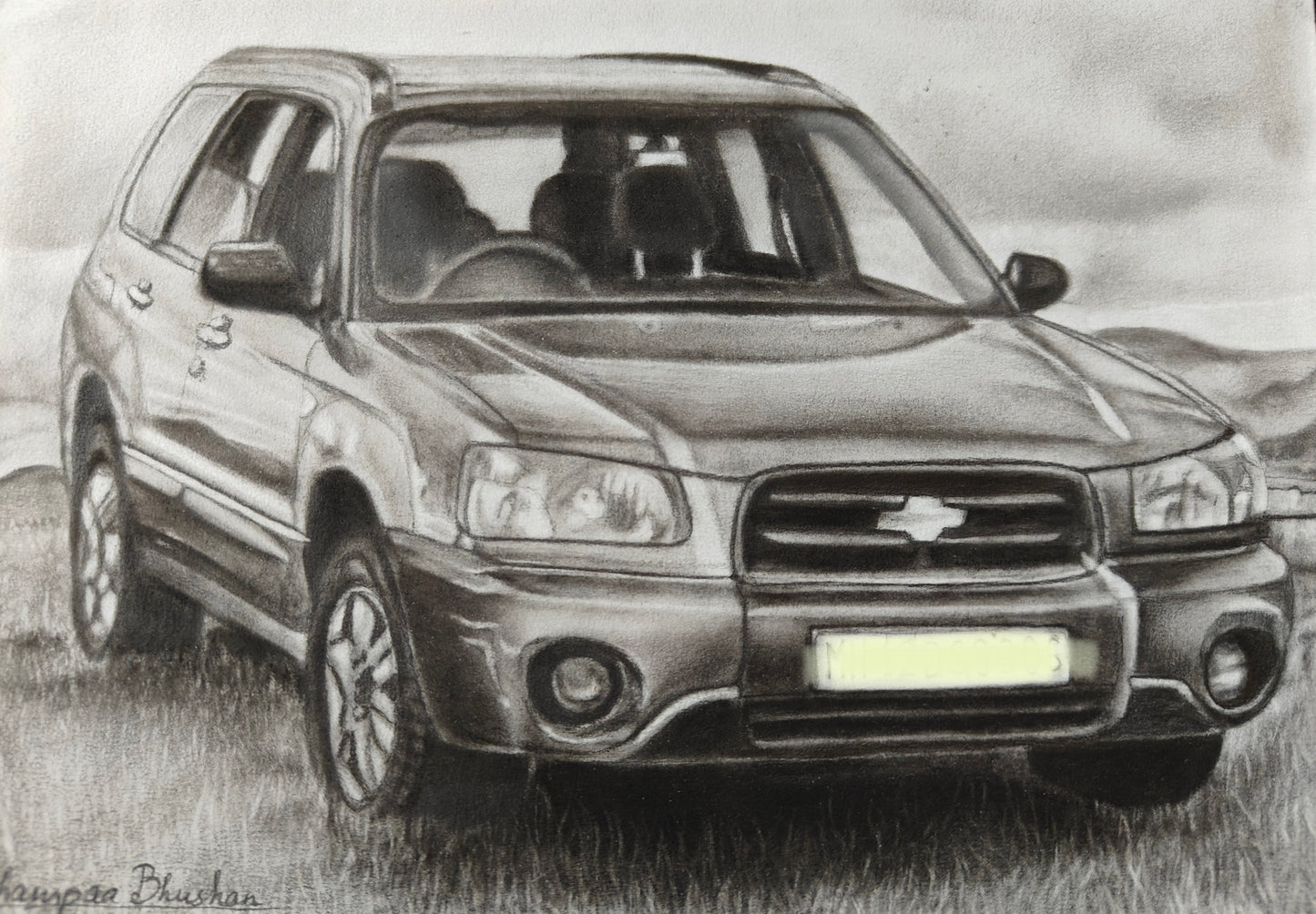 Car Love - Commission work - Sold 🔴
