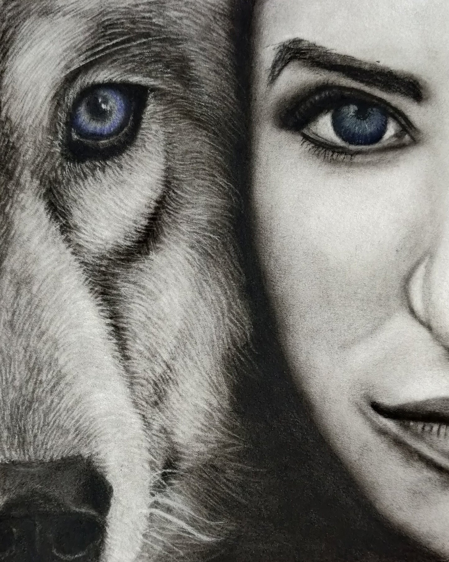 Loyalty : Print of original - Canvas Roll - 12x14 Inches