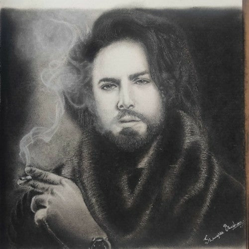 Realistic Charcoal Portraits - Pets, Kids, Family Portraits