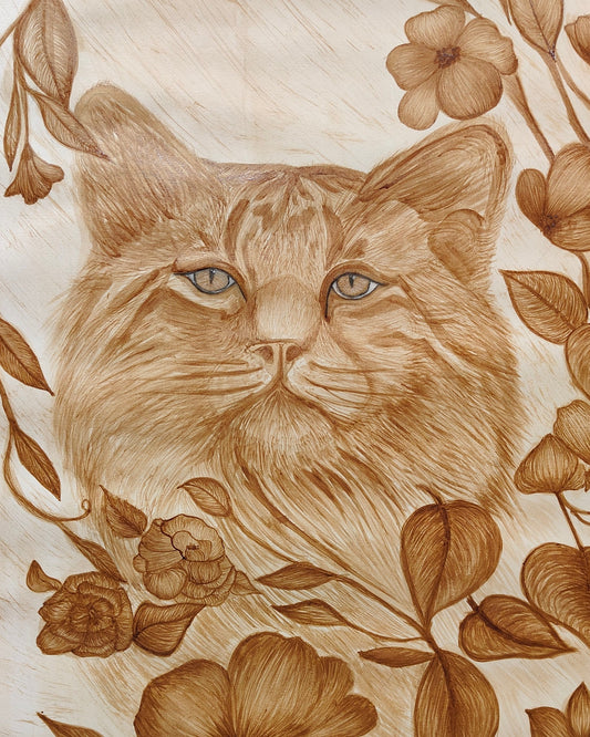 A Brew of Art and Passion - Coffee Painting