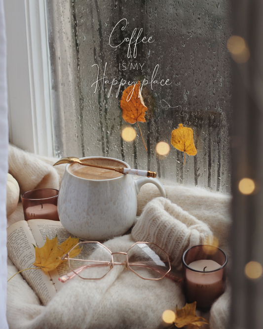 Brew Bliss: The Coffee Lover's Escape - Canvas Roll - 12x14 Inches