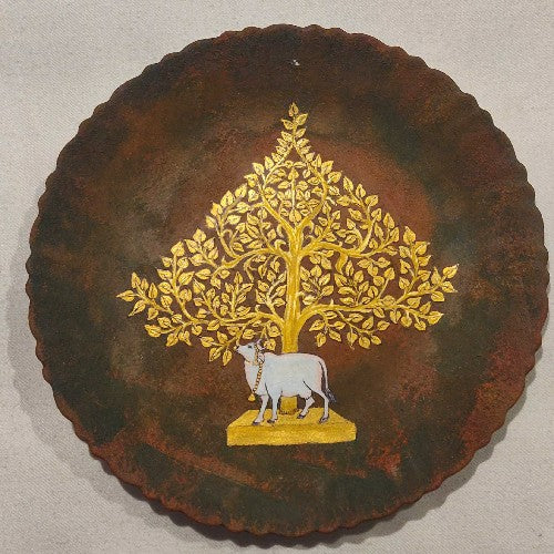 Kalpavriksh And Cow - SOLD🔴